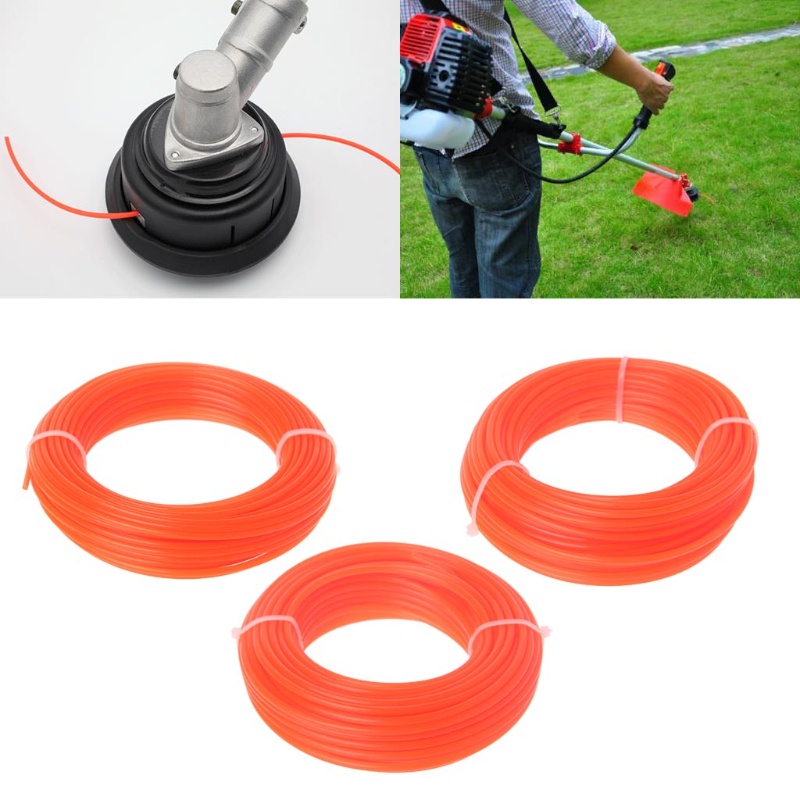 Dây Cước Nylon 2 / 2.4 / 3Mmx15M Cho Máy Cắt Cỏ