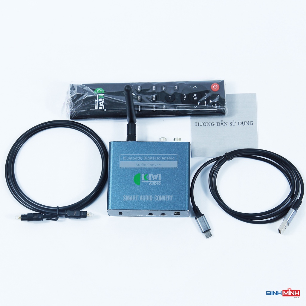 Bộ chuyển quang âm thanh từ Digital sang Analog Kiwi KA08