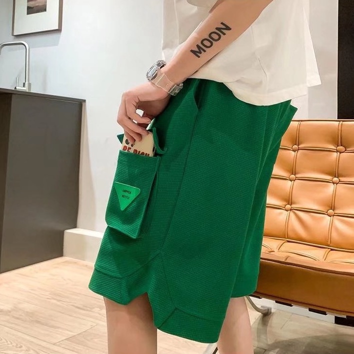 Quần Short Dây Rút Phong Cách Hàn Quốc Thời Trang Cho Nam Nữ