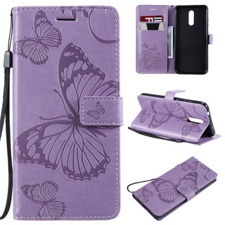 Bao da hình con bướm cho Nokia 3.2