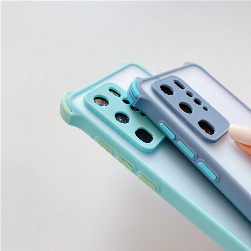 Ốp Điện Thoại Acrylic Nhám Trong Suốt Chống Sốc Màu Sắc Ngọt Ngào Cho Samsung A42 A32 4G A52 A72 5G | BigBuy360 - bigbuy360.vn