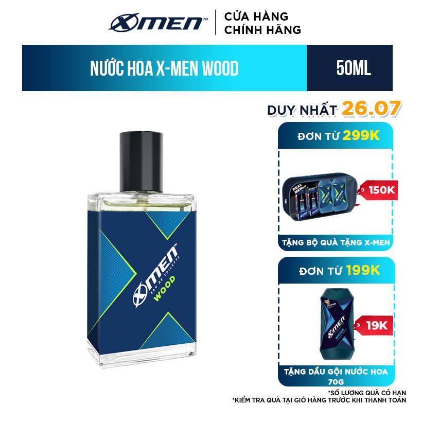 Nước hoa X-Men Wood 50ml