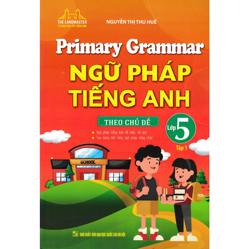 Sách Tham Khảo - Combo Primary Grammar - Ngữ Pháp Tiếng Anh Theo Chủ Đề Lớp 5 (Bộ 2 Cuốn) - MT