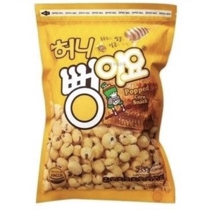 Bỏng ngô BBongjyo Honey từ Hàn Quốc 255gr