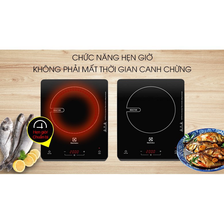 BẾP ĐIỆN TỪ ELECTROLUX ETD29KC - HÀNG CHÍNH HÃNG BẢO HÀNH 12 THÁNG TOÀN QUỐC