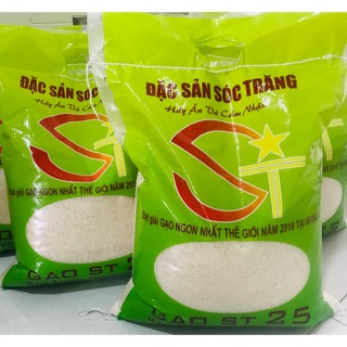 Gạo ST25 sóc trăng ngon nhất thế giới 2019 (bao 5 kg)