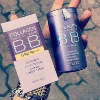 🍄 Kem nền BB Collagen Cellio