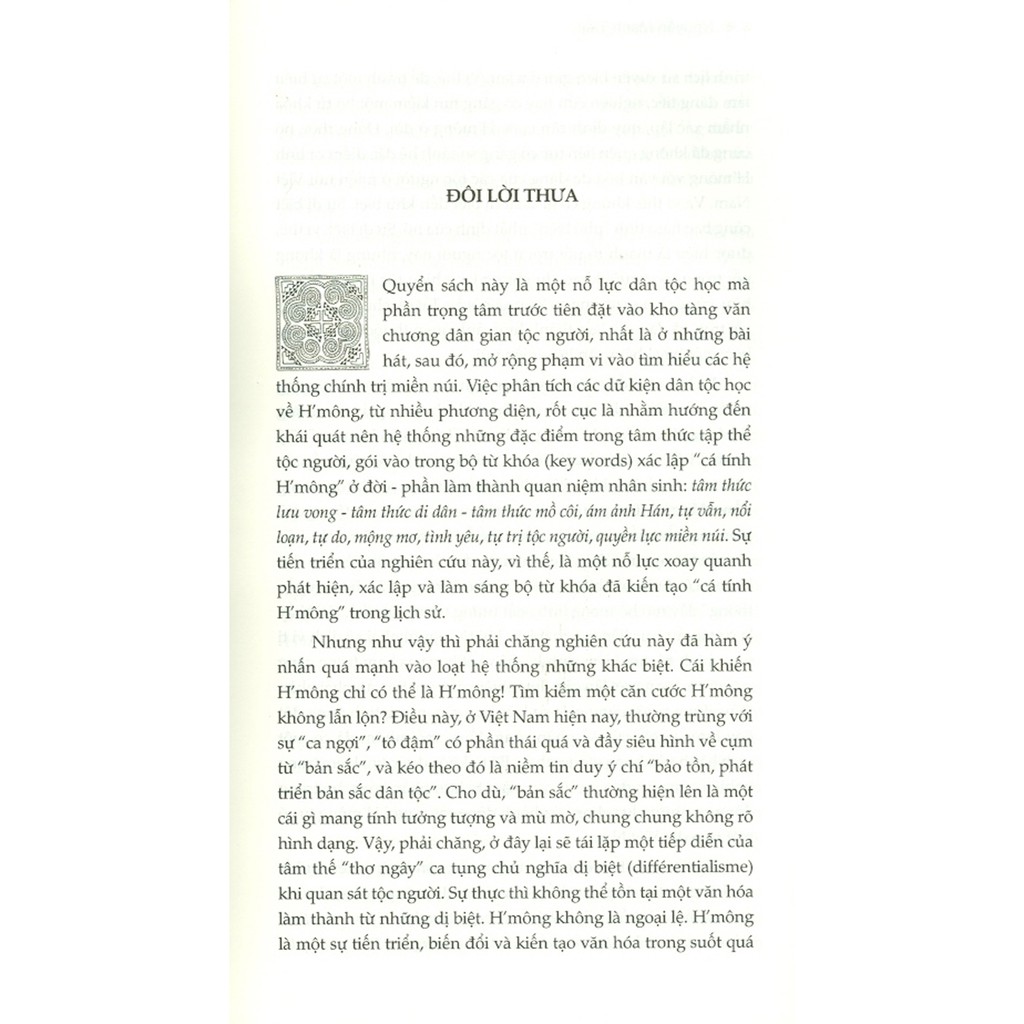 Sách - Những Đỉnh Núi Du Ca - Một Lối Tìm Về Cá Tính H' Mông
