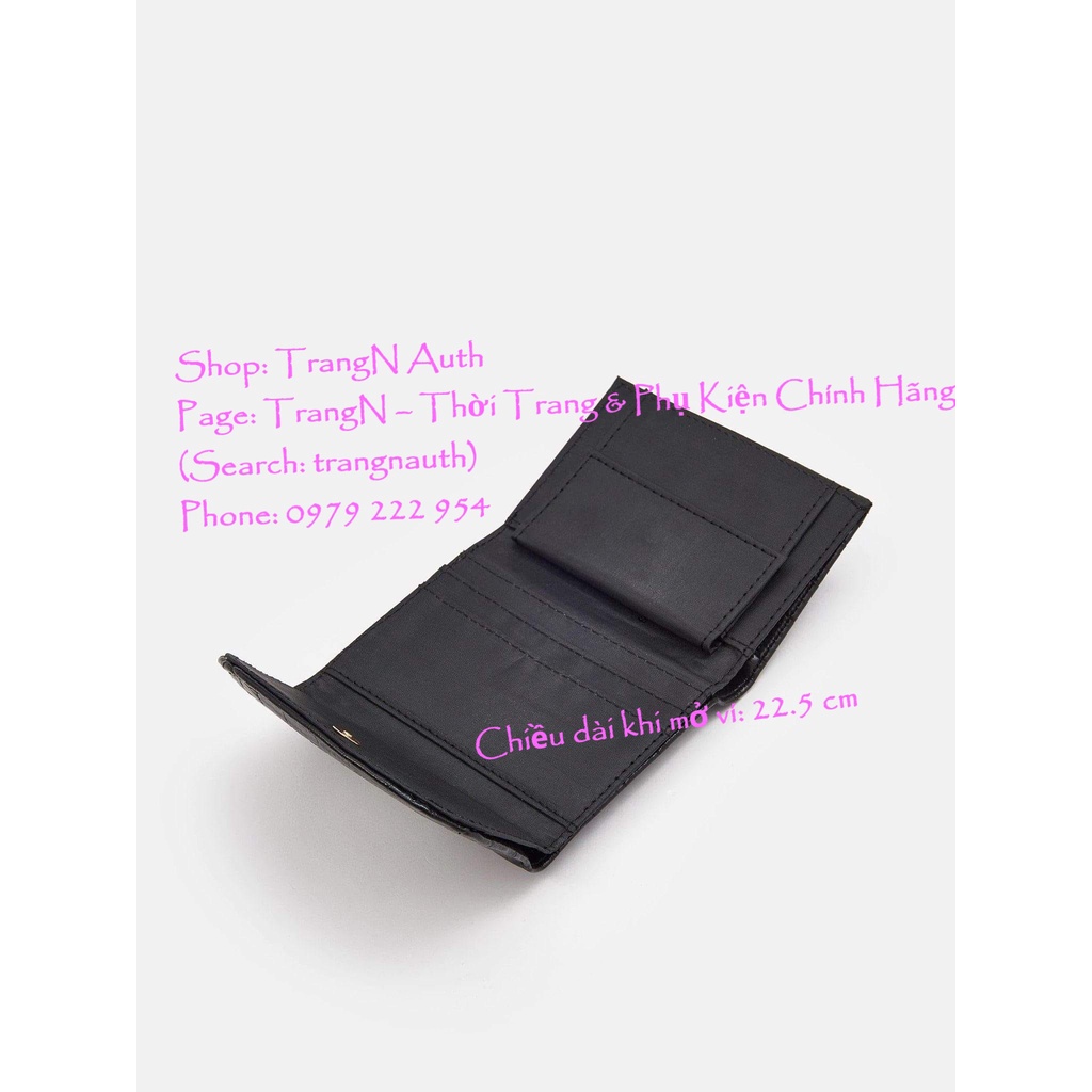 Ví Nam Nữ Thời Trang Đẹp Sang Trọng Đựng Thẻ Tiền Card Holder Nhiều Ngăn 11*9*2cm Trangnauth F206