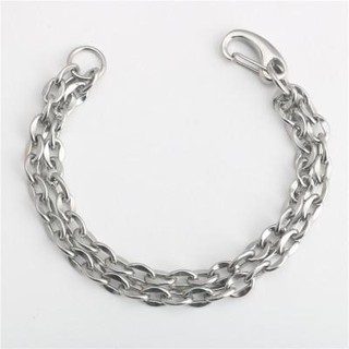 Vòng tay dây xích 2 tầng kiểu dáng cổ điển Hàn Quốc dành cho cặp đôi nam nữ