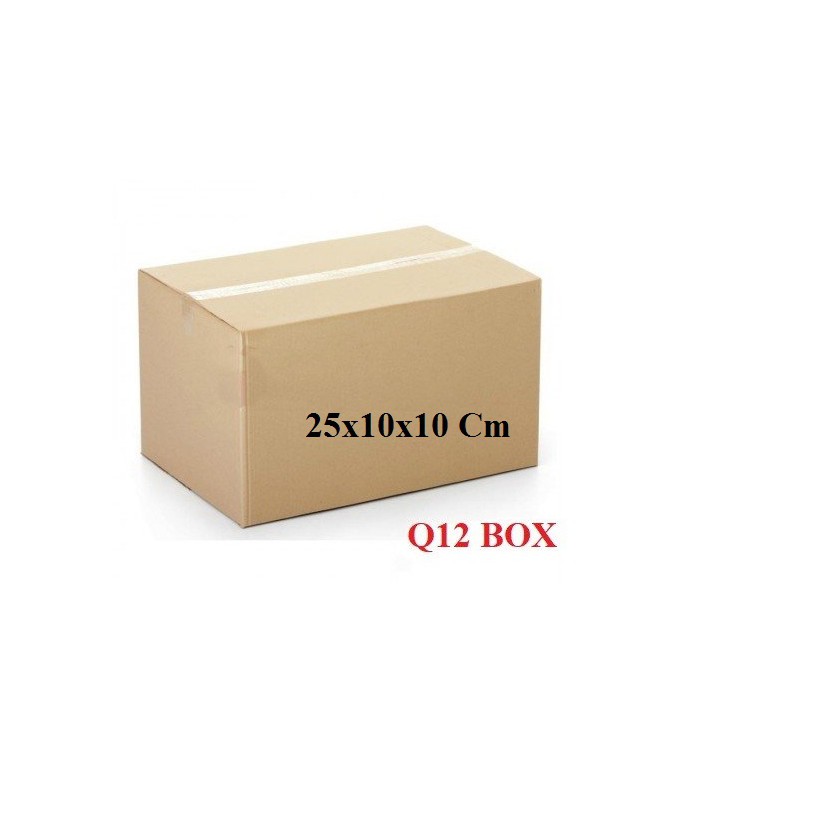 Q 12 - 1 Thùng Carton 25x10x10 Cm