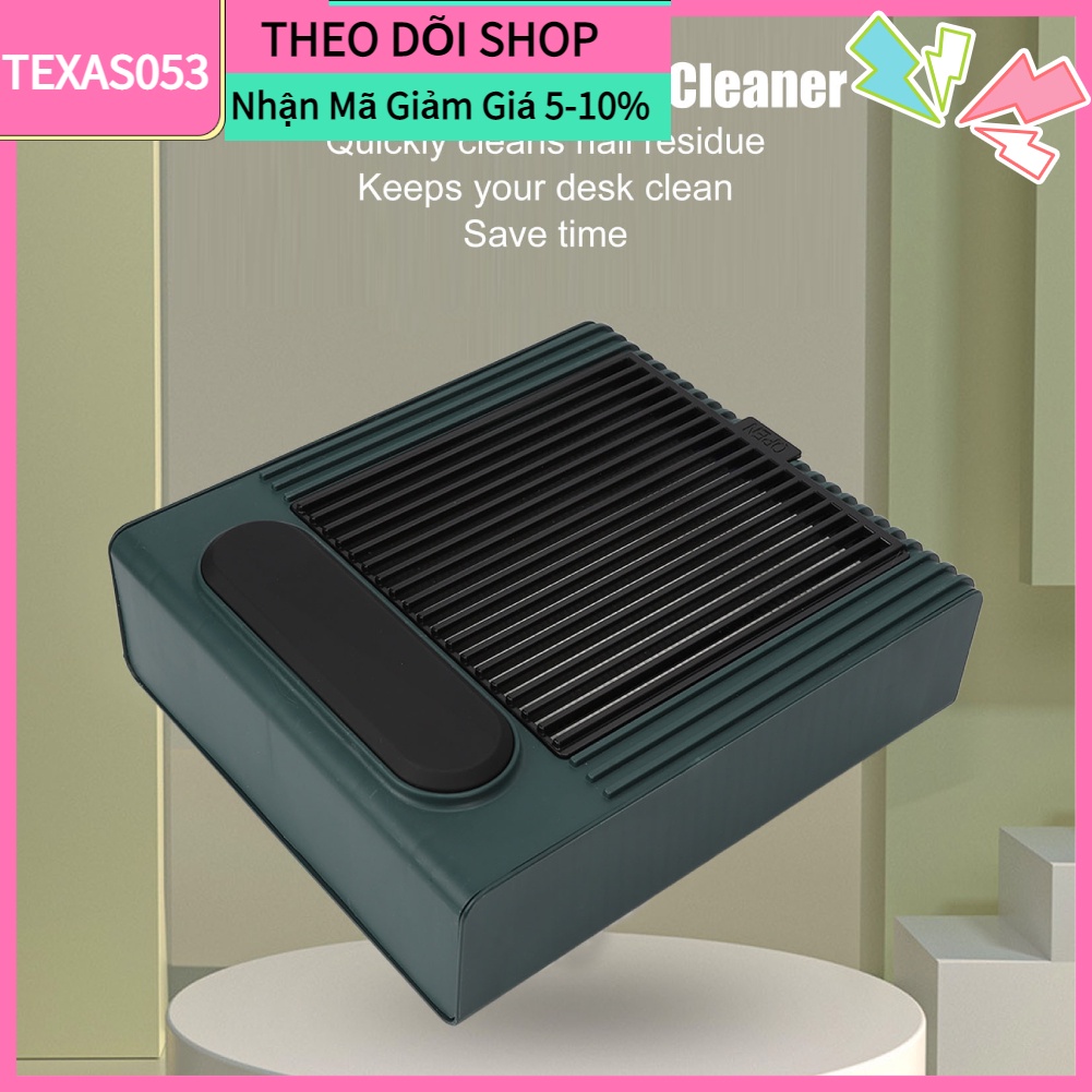 [Hàng HOT] Máy hút bụi móng , máy hút bụi làm nail 80W Có Thể Điều Chỉnh Tốc Độ Tiện Dụng US Plug 100‑240V【Texas053】