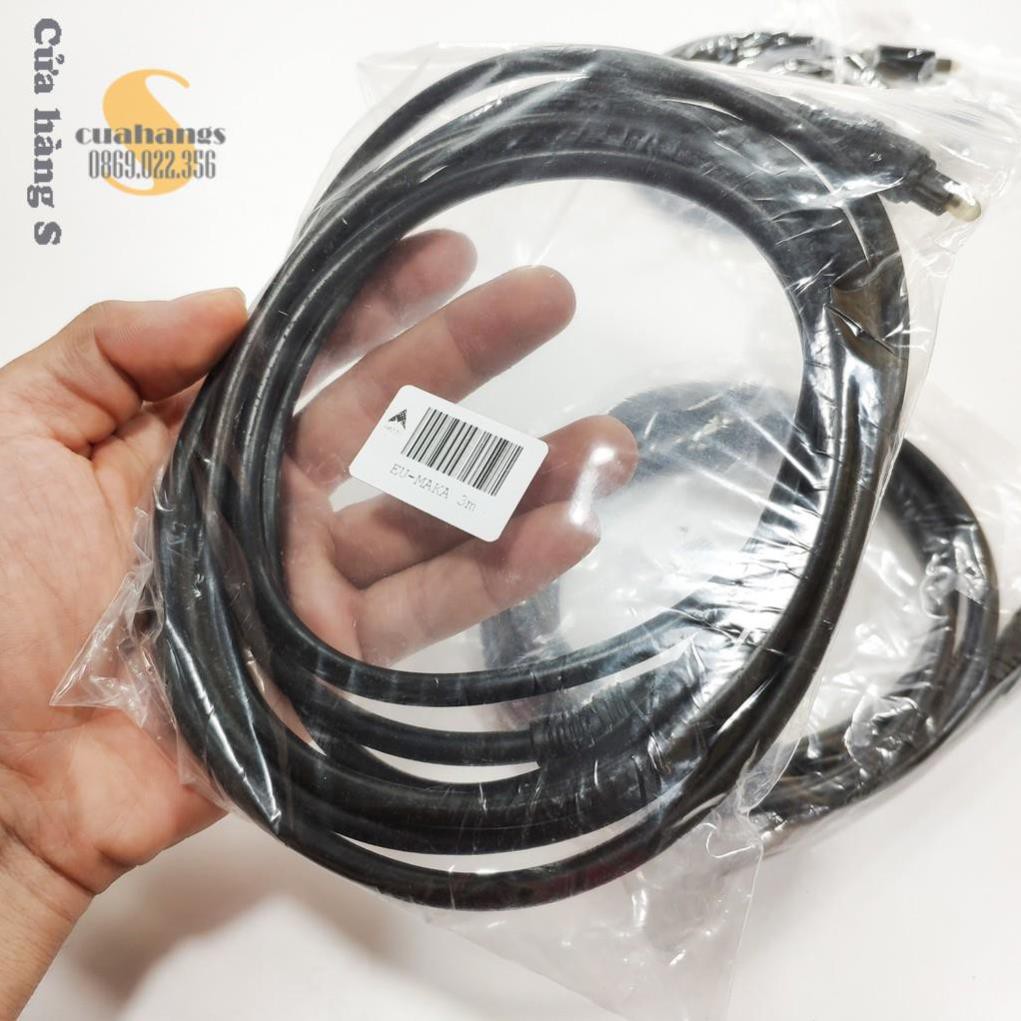 Dây cáp Optical âm thanh audio quang EU MAKA sợi to - Toslink