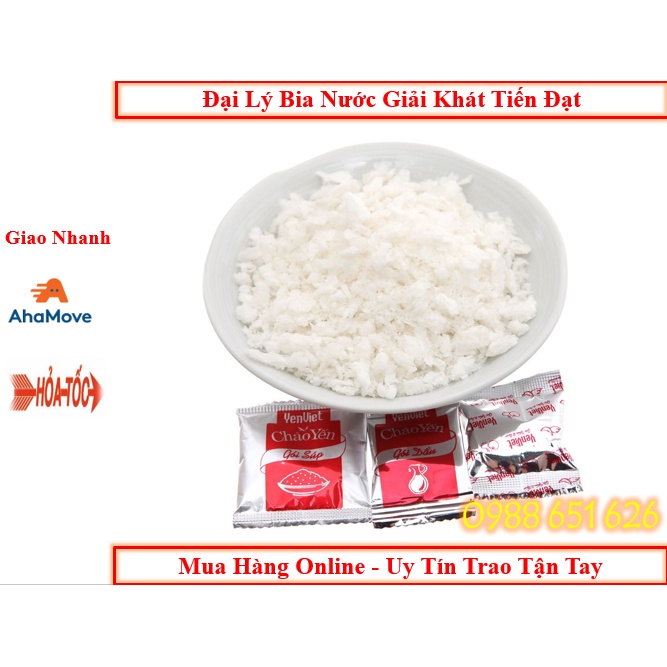 Cháo Yến Chay Rau Nấm Yến Việt Thùng 30 Gói X 50g