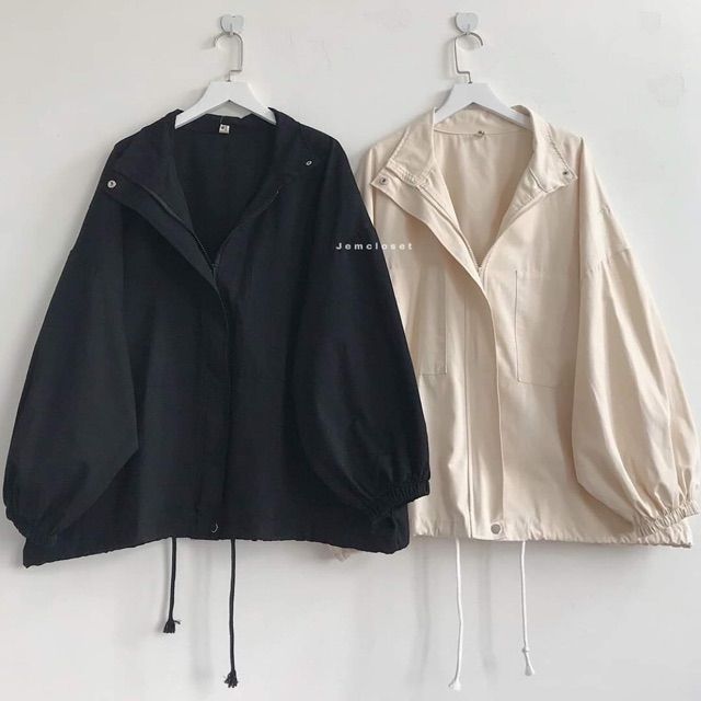 [Mã WASTUP5 giảm 10% tối đa 20K đơn 99K] [Giá siêu rẻ] Áo khoác kaki tay phồng, dáng oversize siêu xinh | BigBuy360 - bigbuy360.vn