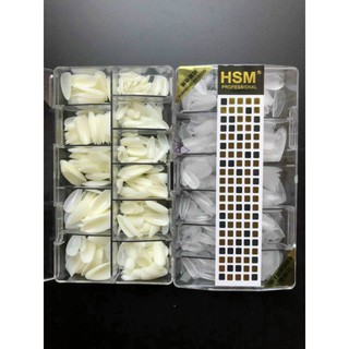 Móng úp bầu nhám sẵn đục và trong