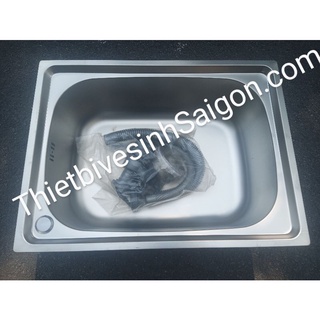Chậu rửa chén, bồn rửa bát 1 hộc, ngăn lớn inox sus 304. kt 50×40, 60×45 cm giá rẻ tại tphcm