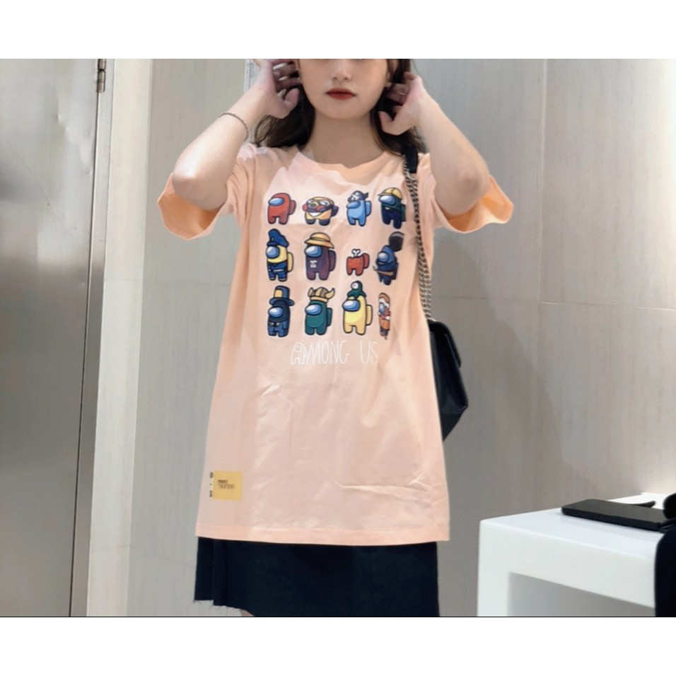 Áo Thun Form Rộng Among Us Mini SGES Unisex | BigBuy360 - bigbuy360.vn
