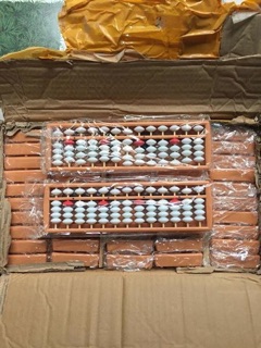 Bàn tính gẩy Soroban có nút bấm