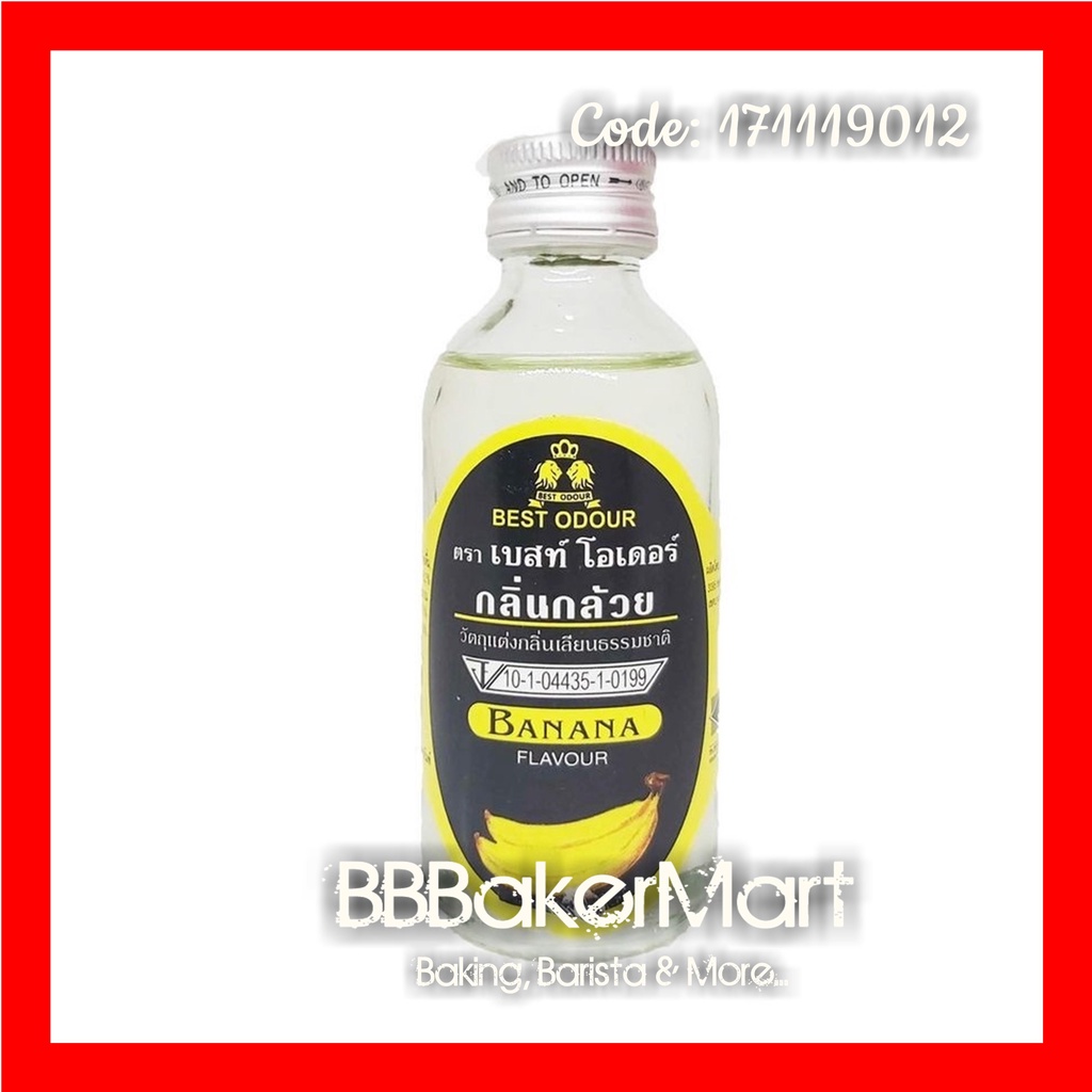 Hương mùi CHUỐI BANANA Best Odour Thái Lan - Chai 30ml
