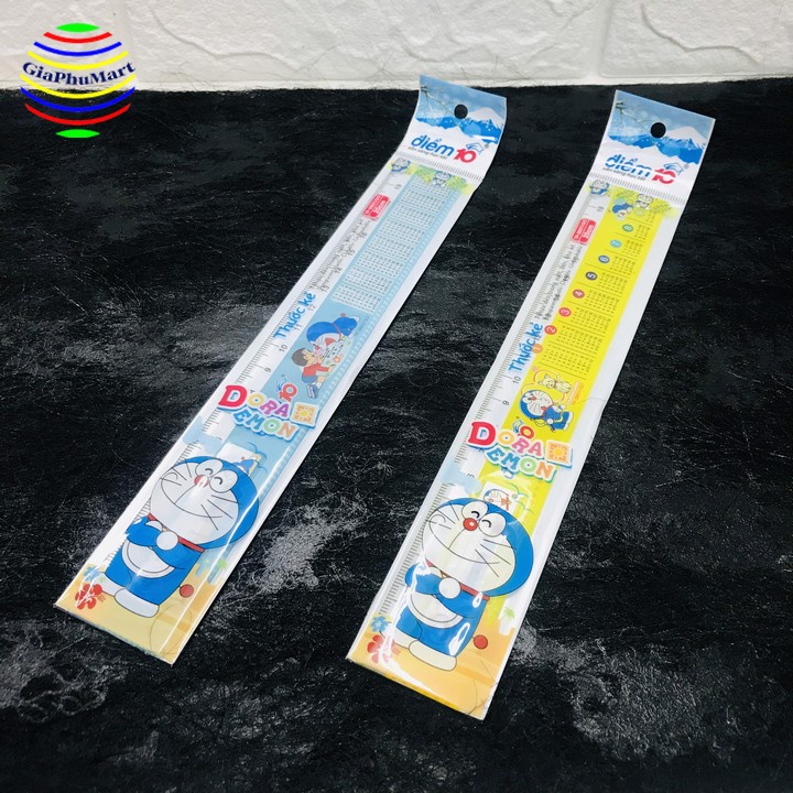Thước Kẻ 20cm - Thước kẻ hình Doraemon