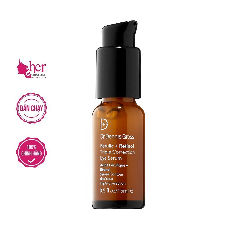 Serum giảm nhăn và thâm mắt Dr Dennis Gross | BigBuy360 - bigbuy360.vn