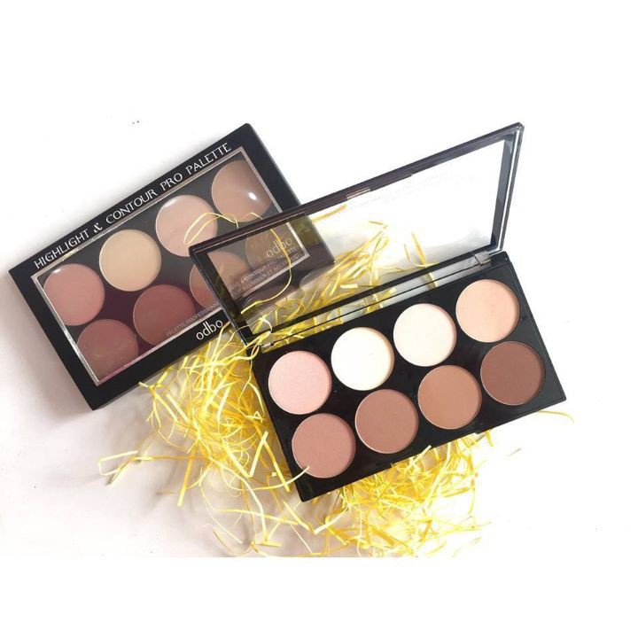 Tạo khối Odbo highlight và Contour Pro Palette OD138 | BigBuy360 - bigbuy360.vn