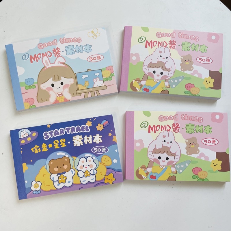 SỔ STICKER 50 TỜ DỄ THƯƠNG