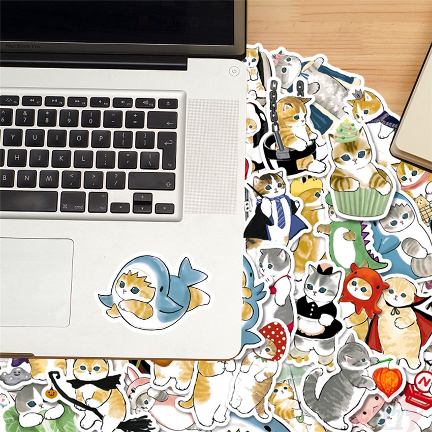 Bộ 100 Cái ❉ Hình Dán Mèo Con Đáng Yêu ❉ Sticker Doodle Dán Trang Trí Thời Trang Đa Ứng Dụng