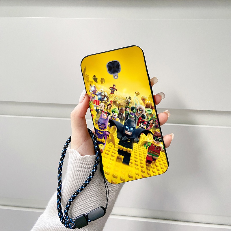 Hoạt Hình Ốp Điện Thoại Họa Tiết Doraemon / Gấu Trúc / Minions Gắn Dây Đeo Dành Cho Oneplus 1 + 3 3T 5 5T