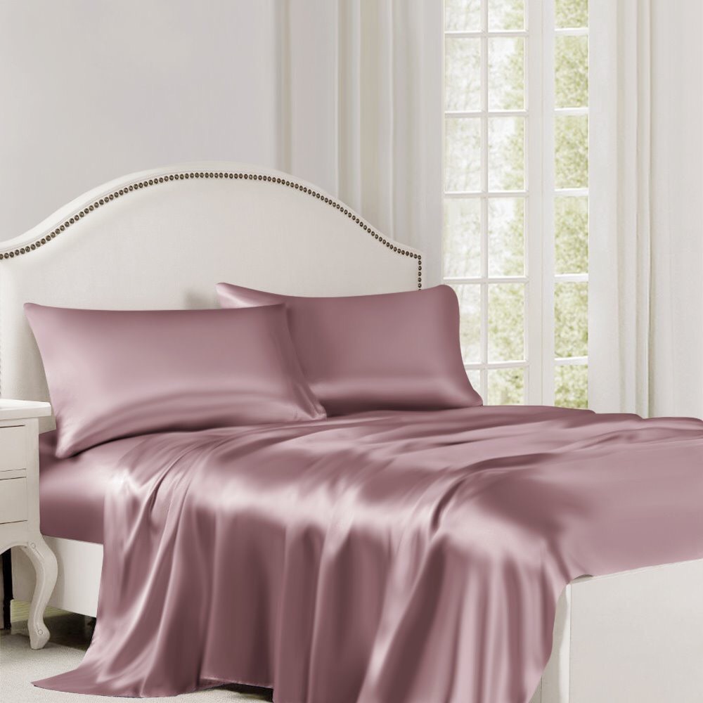 Bộ Chăn Ga Gối Lụa Cao Cấp NITE9SILK TRAMDO BEDDING Đa Dạng Màu Sắc
