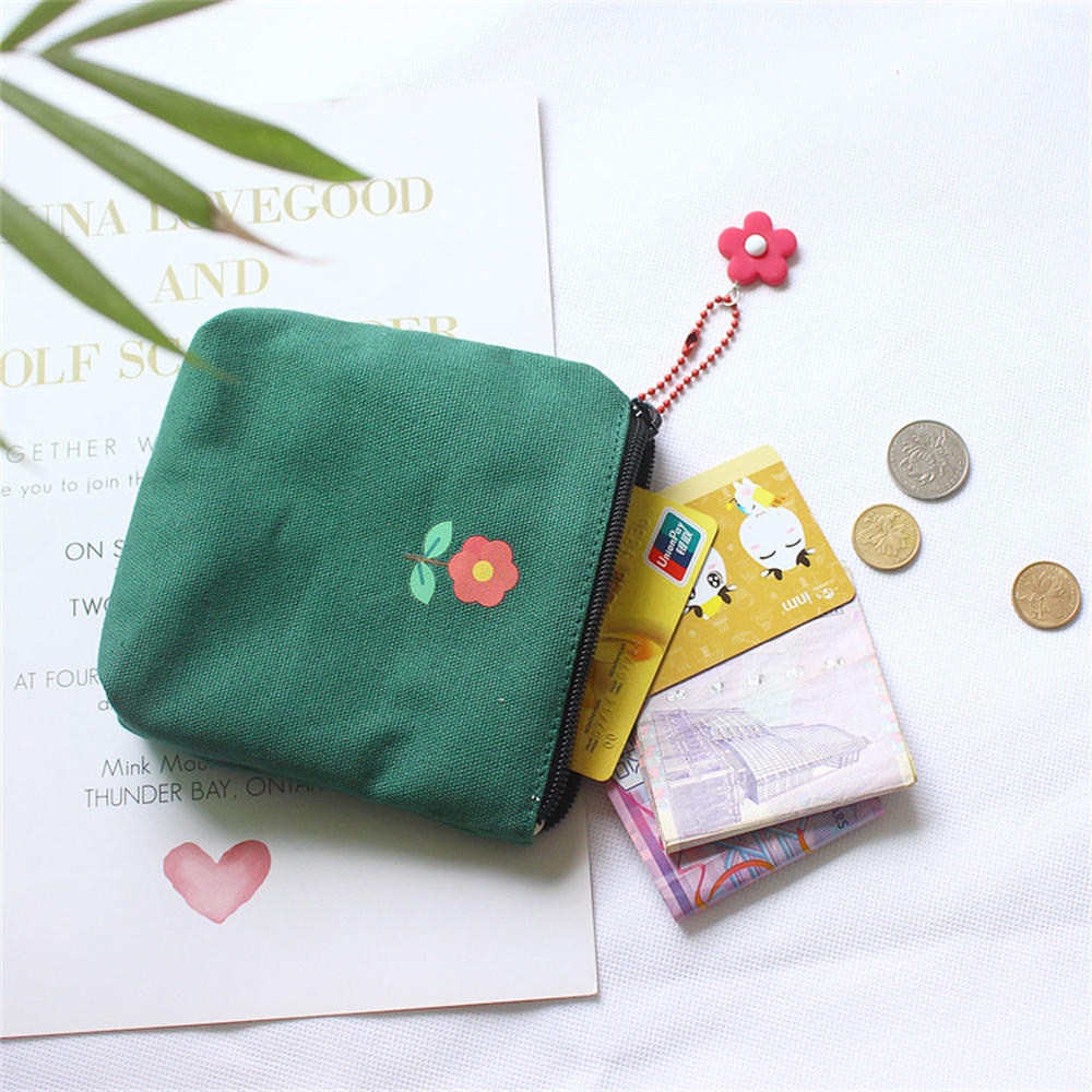 Túi Đựng Băng Vệ Sinh/Khăn Lau Phong Cách Hàn Quốc Dễ Thương Cho Học Sinh