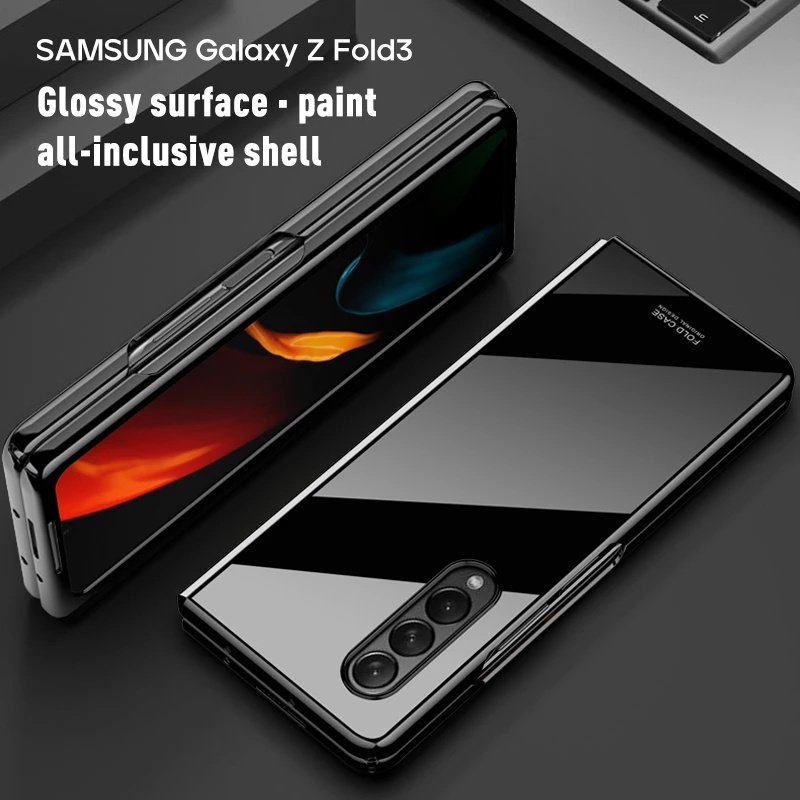 【New】Sơn bóng Vỏ điện thoại cho Samsung Galaxy Z Fold 2 Galaxy Z Fold 3