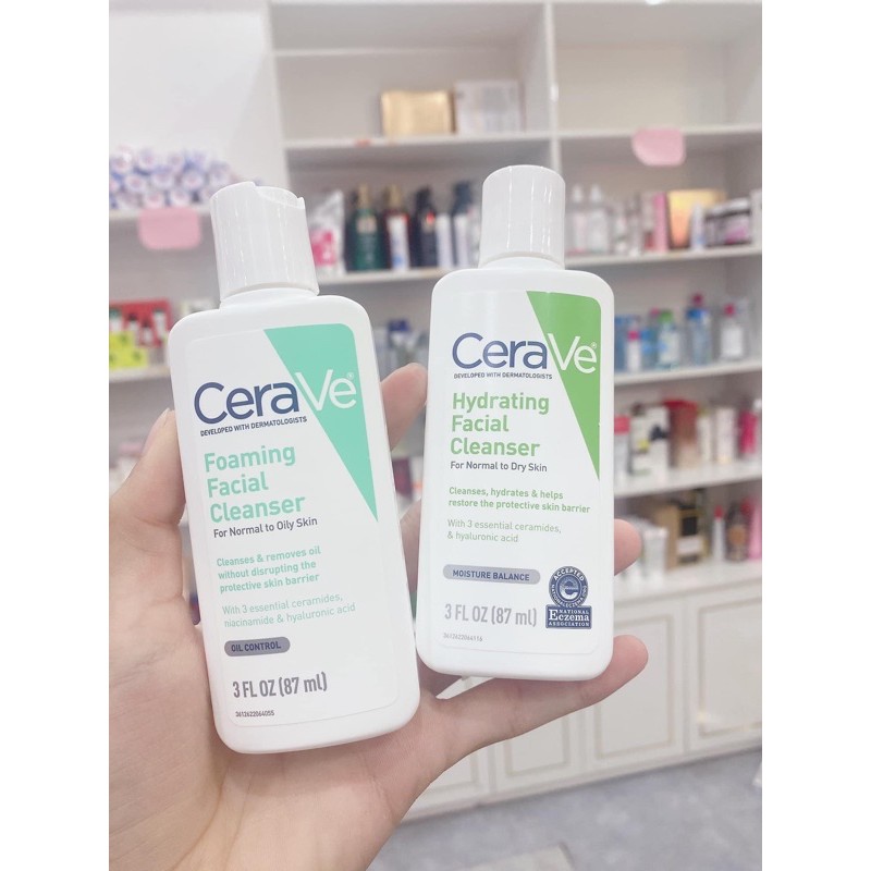 Sữa rửa mặt CARAVE