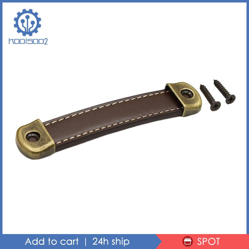 [Koolsoo2] Tay Nắm Cửa Tủ Kéo Bằng Da PU Thay Thế Tiện Dụng Cho Tủ Đồ Nội Thất / Tủ Quần Áo / Tủ Quần Áo /