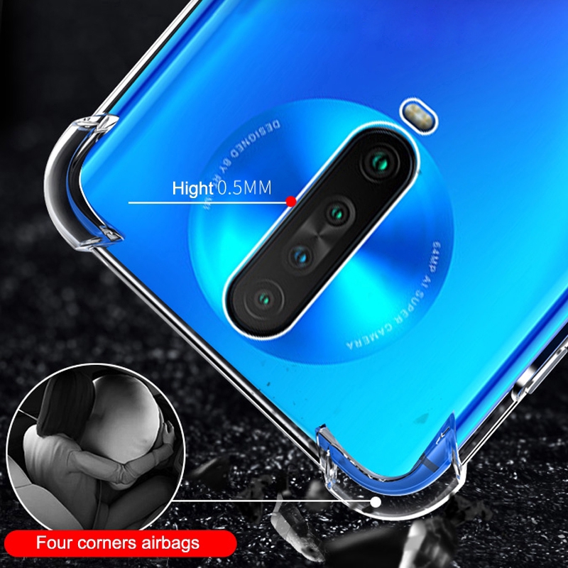 Ốp điện thoại Tpu mềm chống sốc chống rơi dành cho Xiaomi Redmi K30 chất lượng cao