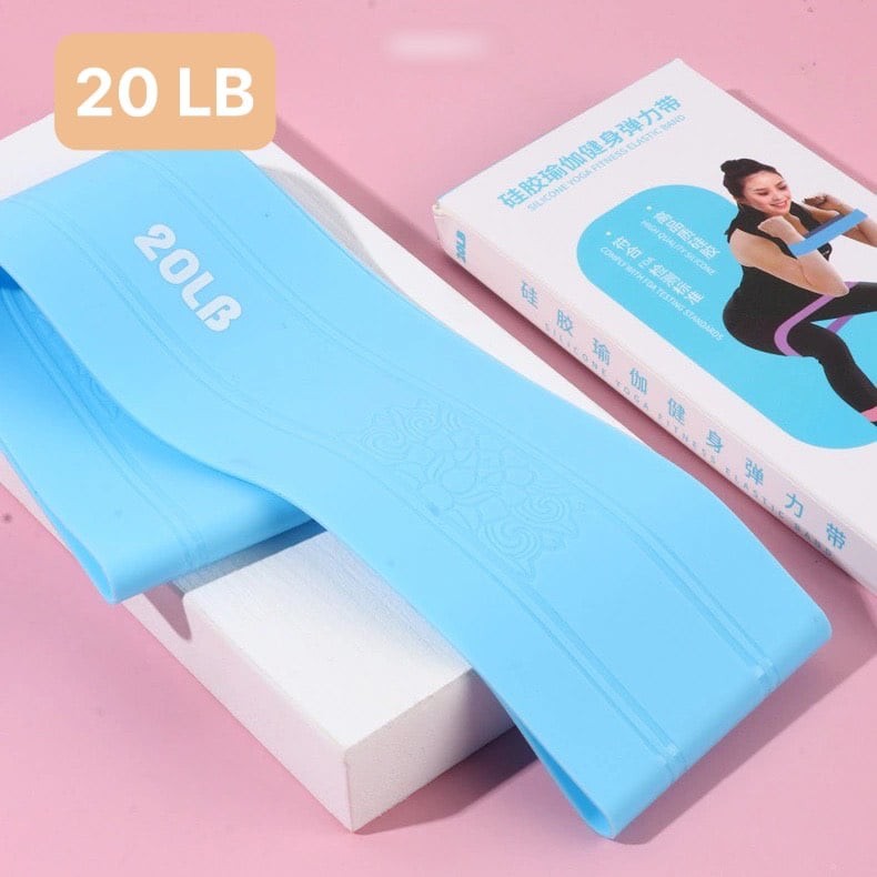 Bộ 3 dây kháng lực Mini Band cao su cao cấp- Yoga An Viên