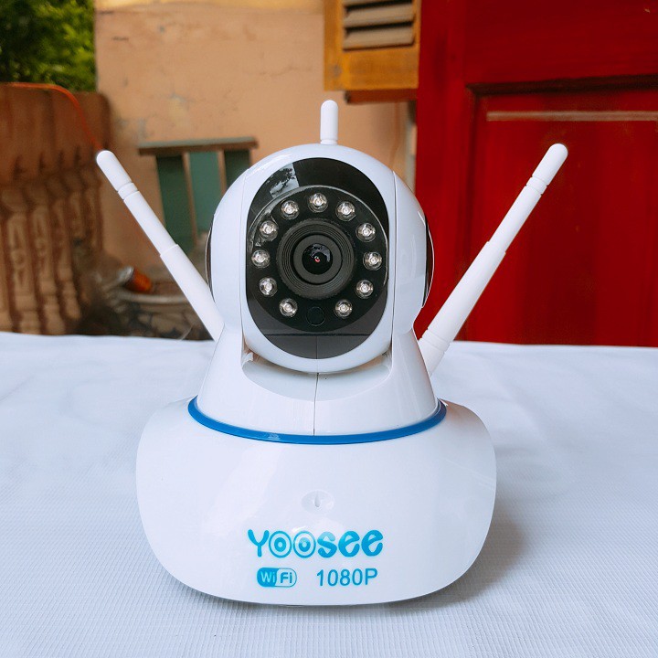 [GIÁ SẬP SÀN] Camera Yoosee 3 Râu 360 độ Wifi 2.0Mpx FHD 1080P Siêu nét