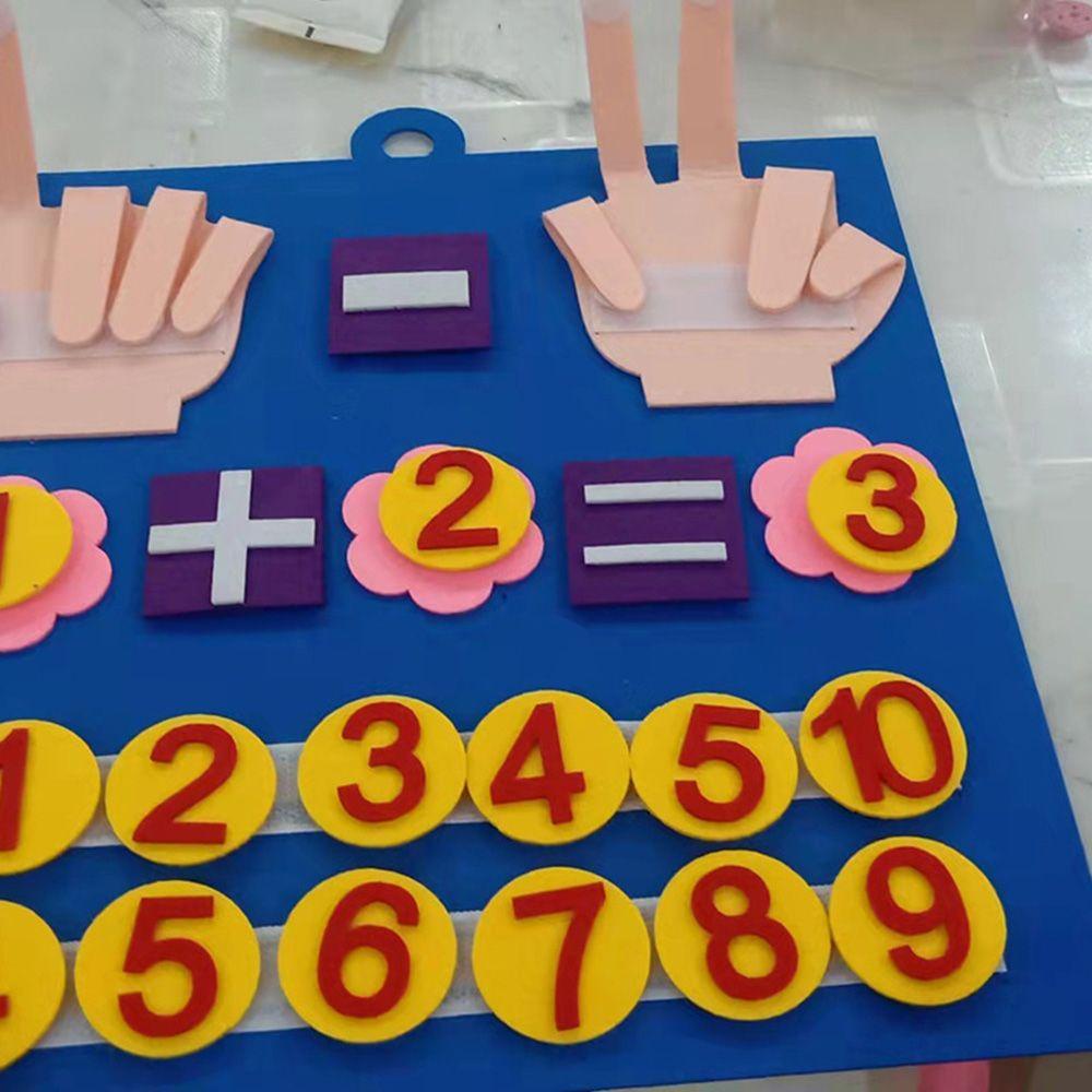 Bộ Đồ Chơi Toán Học Bằng Ngón Tay Theo Phương Pháp Montessori Mới