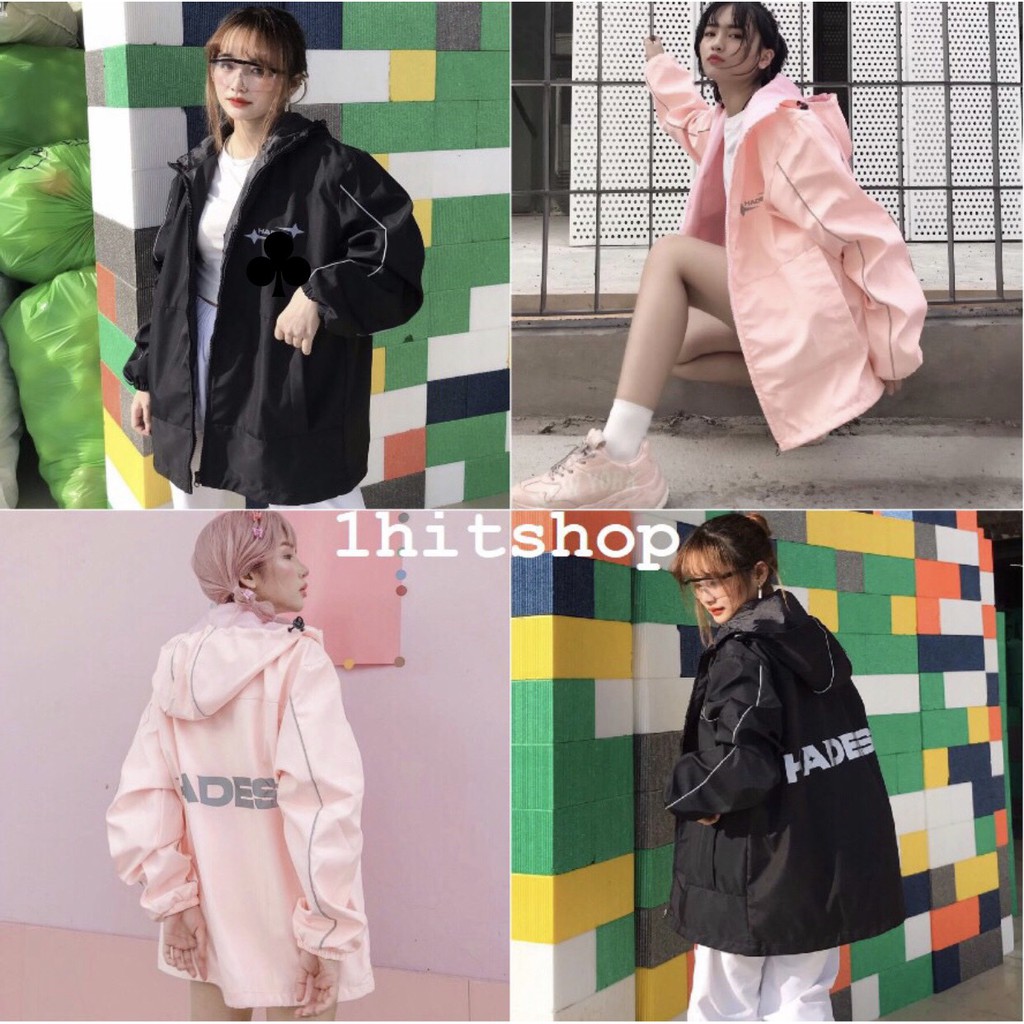 Áo Khoác H.A.D.E.S PHẢN QUANG Ulzzang Unisex 1hitshop