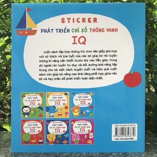Sticker Phát Triển Chỉ Số Thông Minh IQ - Tập 3