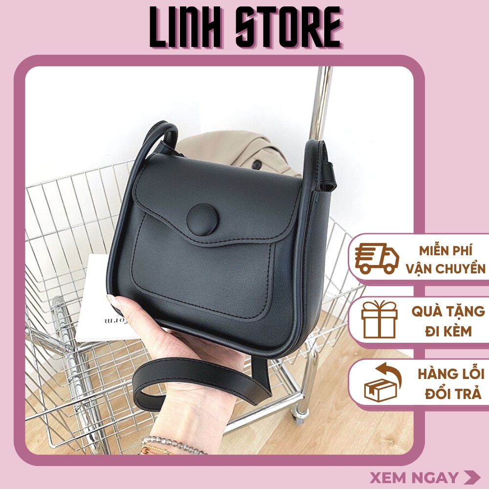 Túi Đeo Vai Linh Store Túi Đeo Chéo Dáng Vuông Nhỏ 2 Màu Phong Cách Hàn Quốc Cao Cấp Cho Nữ