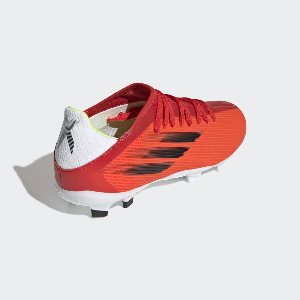 Giày adidas FOOTBALL/SOCCER Unisex trẻ em X Speedflow.3 Firm Ground Boots Màu đỏ FY3304