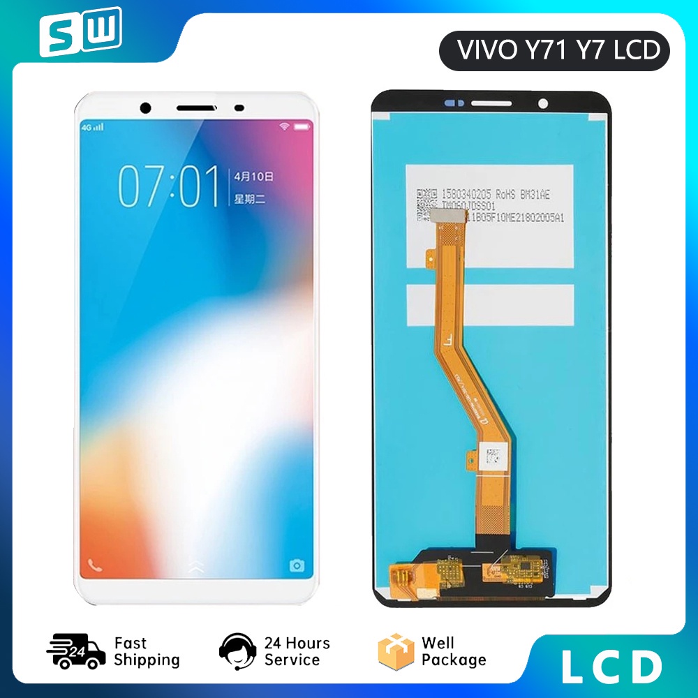 Màn Hình Cảm Ứng LCD Thay Thế Cho VIVO Y71 Y7 LCD Y71A Y71i