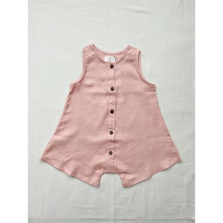 Bell Romper (Romper Dáng Chuông 100% Linen)
