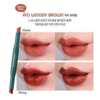 Son Thỏi Lì 2 Đầu Milimage Two Way Color Stick