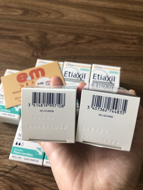 Lăn khử mùi Etiaxil 15ml - Hàng Pháp