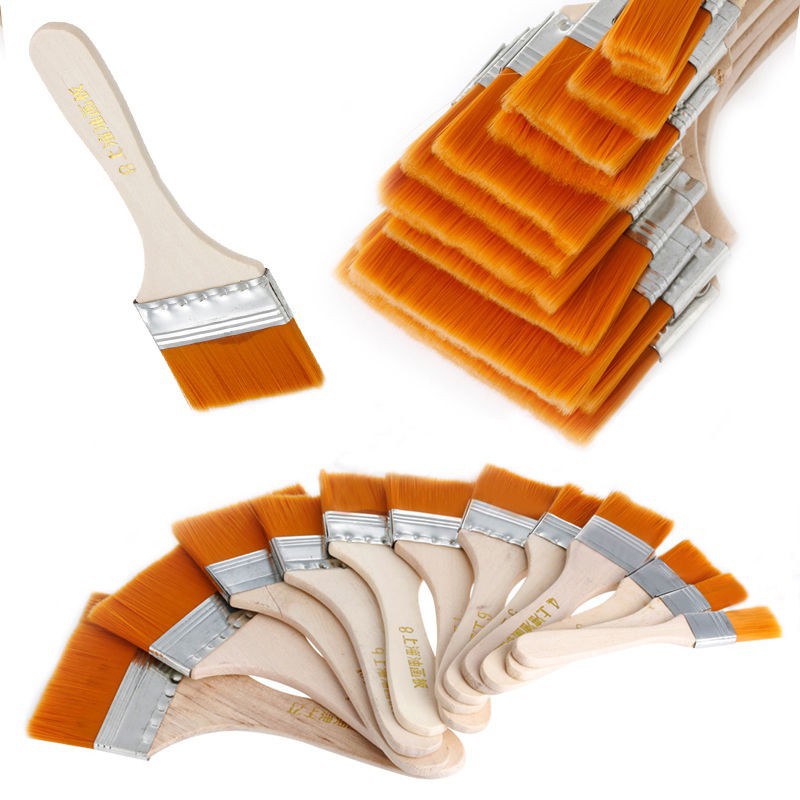 Cọ vẽ tranh sơn dầu bằng gỗ
