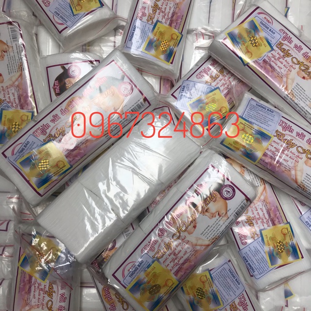 Khăn khô đa năng BABY HIỀN TRANG (100g khoảng trên dưới 80 tờ)