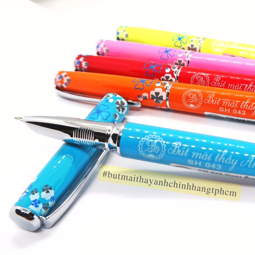 Bút mài thầy Ánh SH043 ngòi kim nét nhỏ luyện chữ thanh đậm cơ bản